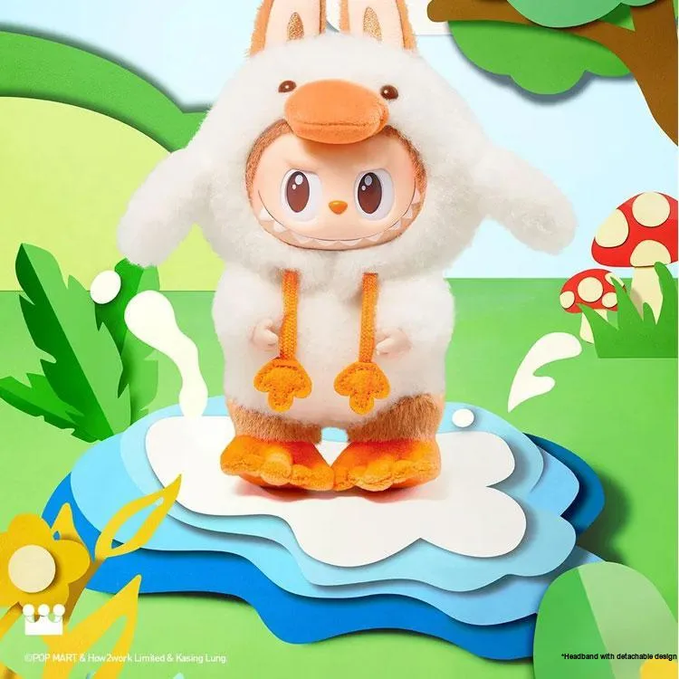 POP MART THE MONSTERS Forest Fairy Tale Collection, Rubber Plush Toys Hang Tag Box-2