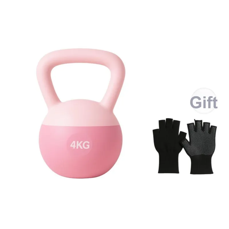 DEFIT Kettlebells PVC Soft Leather Material Home Gym Unisex 2kg 12kg Sports Hip Lifting Squat Overall Training-0