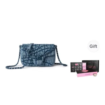 Lee Denim Crossbody Bag Regular Women's Light Blue