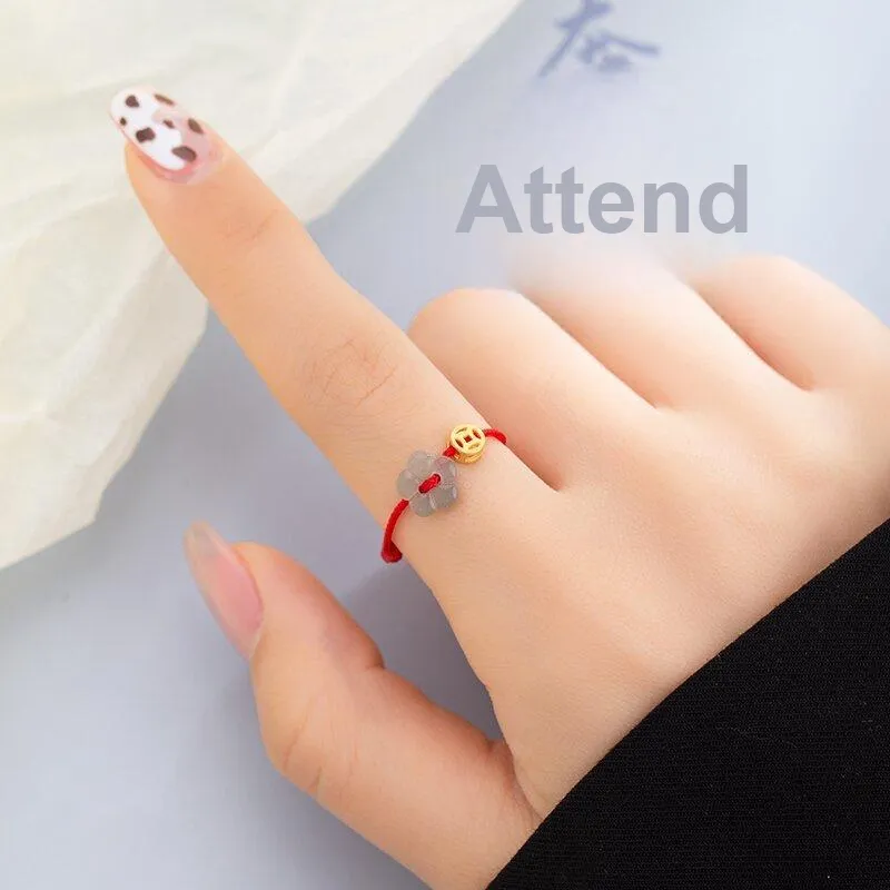 Jin Ruibang Chalcedony Rings Unisex-18