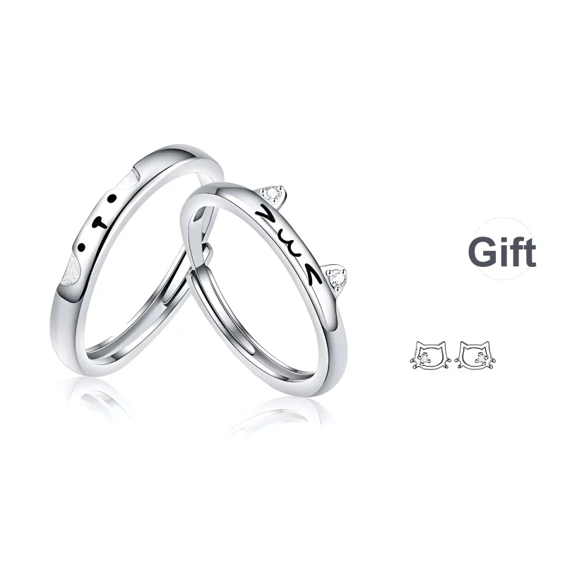 JOYDINNY Alloy Couple Rings Unisex-0