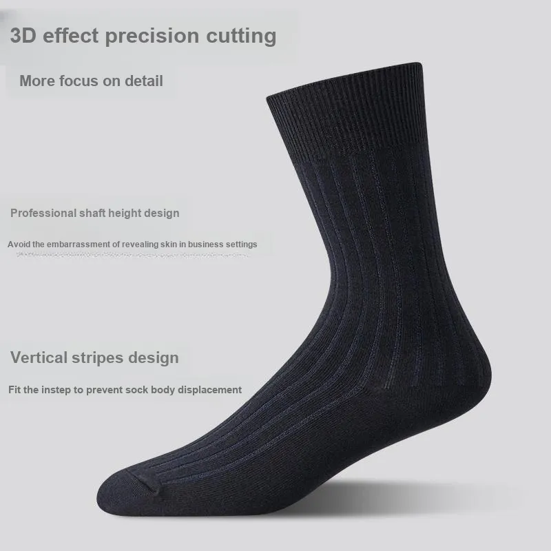 ZEROIN Knee High Socks Men's 5 Pack-17