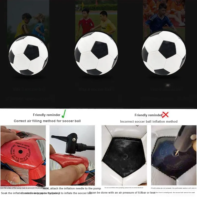 THREEHUAN Size 5 Ball Soccer PVC Unisex Matte Matte Color-2
