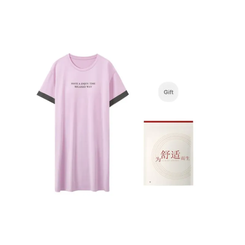Red Beans At Home Nightgown Women's-6
