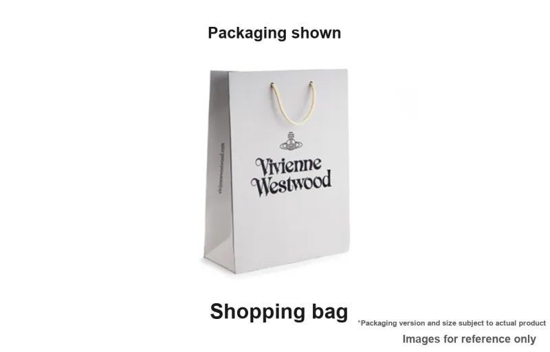 Vivienne Westwood Orb plaque Leather Shoulder Bag-5