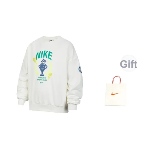 Nike Толстовка Белый Подростки