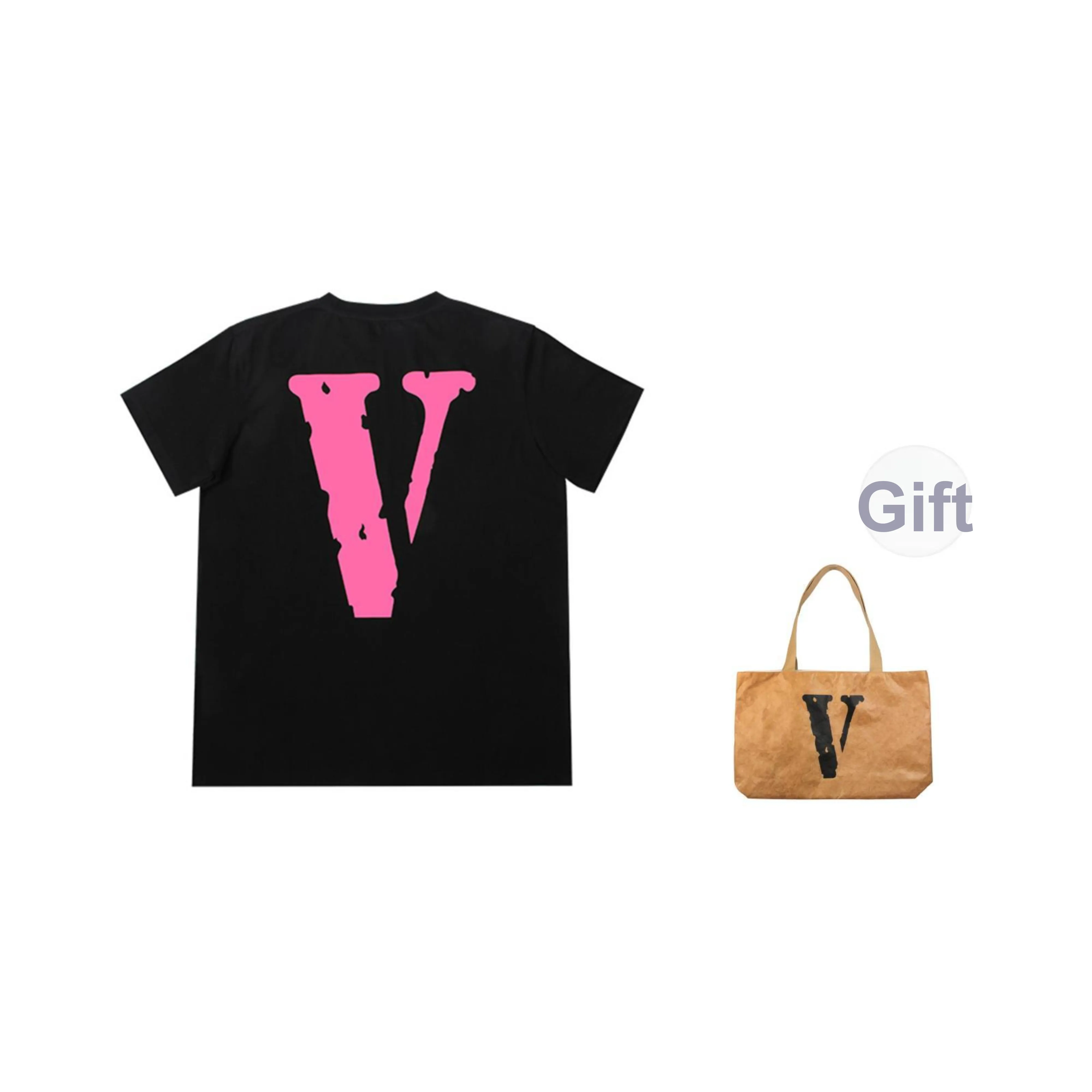 VLONE Big Logo Series Унисекс Футболки