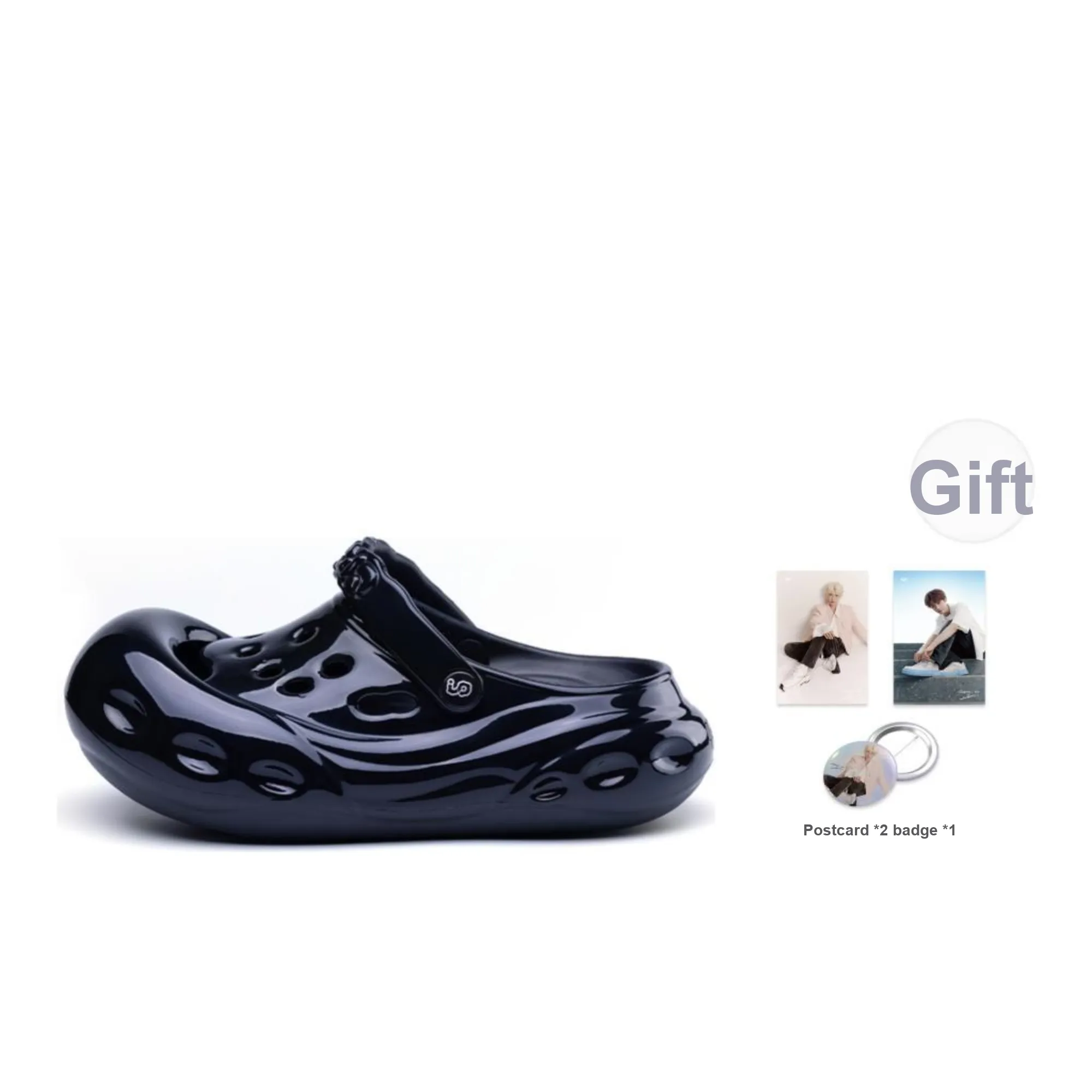 CN Skate Wave Beach Clogs Unisex Black