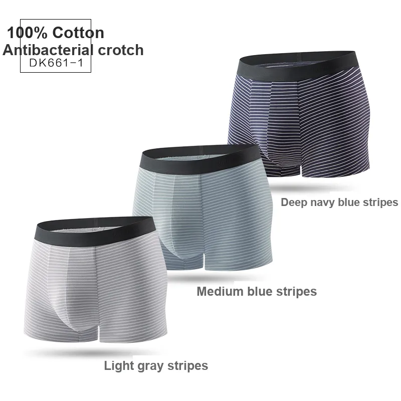 Red Bean Underpants Men's Shopping Bag 3 Pack-1