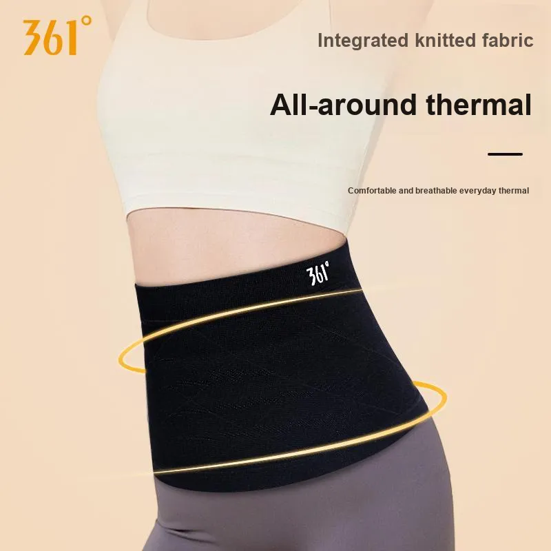 361° Back Support Braces Thermal Compression Rehabilitation Breathable Protective Black/Gray Unisex-1