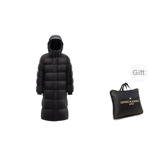 GOLDFARM Down Jackets Unisex Black