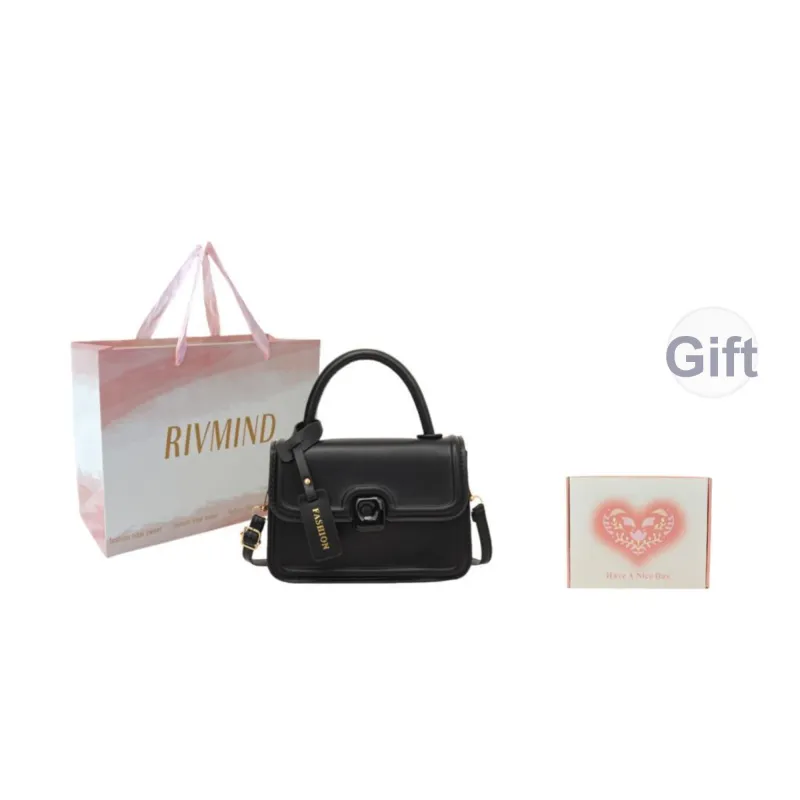 RIVMIND PU Handbag Women's White/Black/Pink/Yellow-22