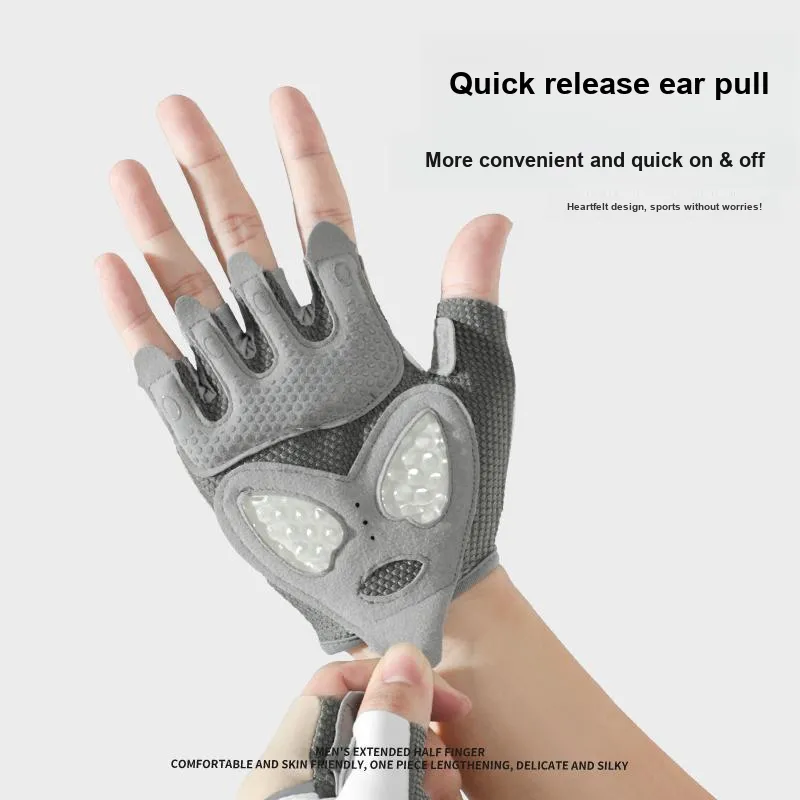 Shizhu Slip Resistant Fitness Gloves Unisex Multiple Colors-7