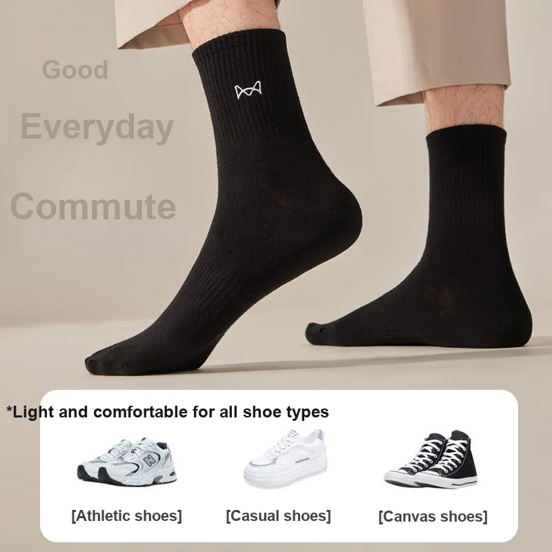 MIIOW Mid Calf Socks Unisex 10 Pack-5