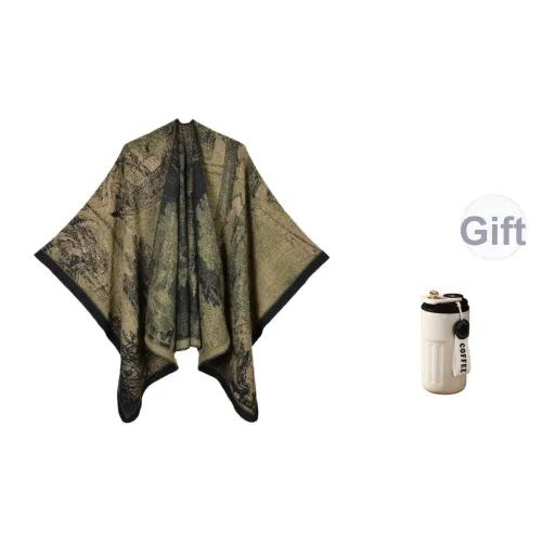 PISHUSHU Хлопок лен смесь палантины женские