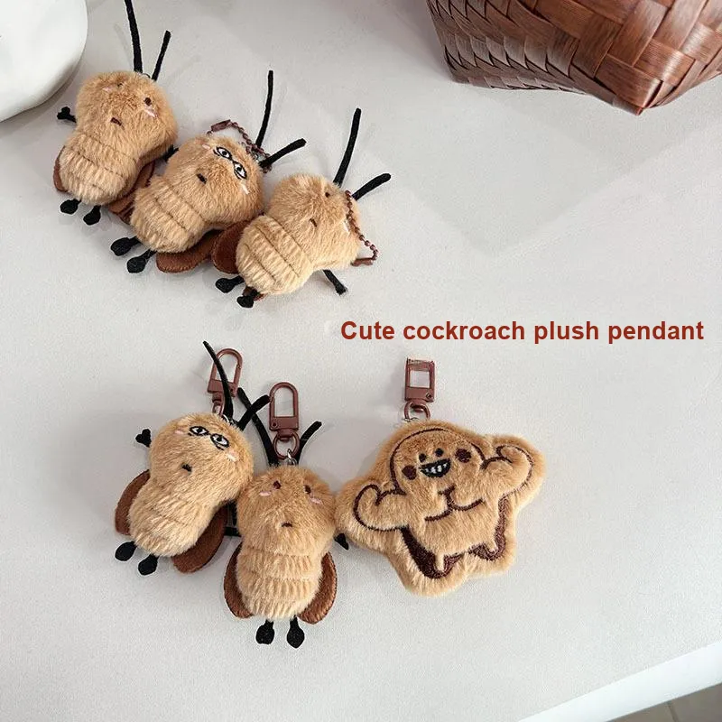 QIONGRUIGE QR Plush Pendants Unisex-9