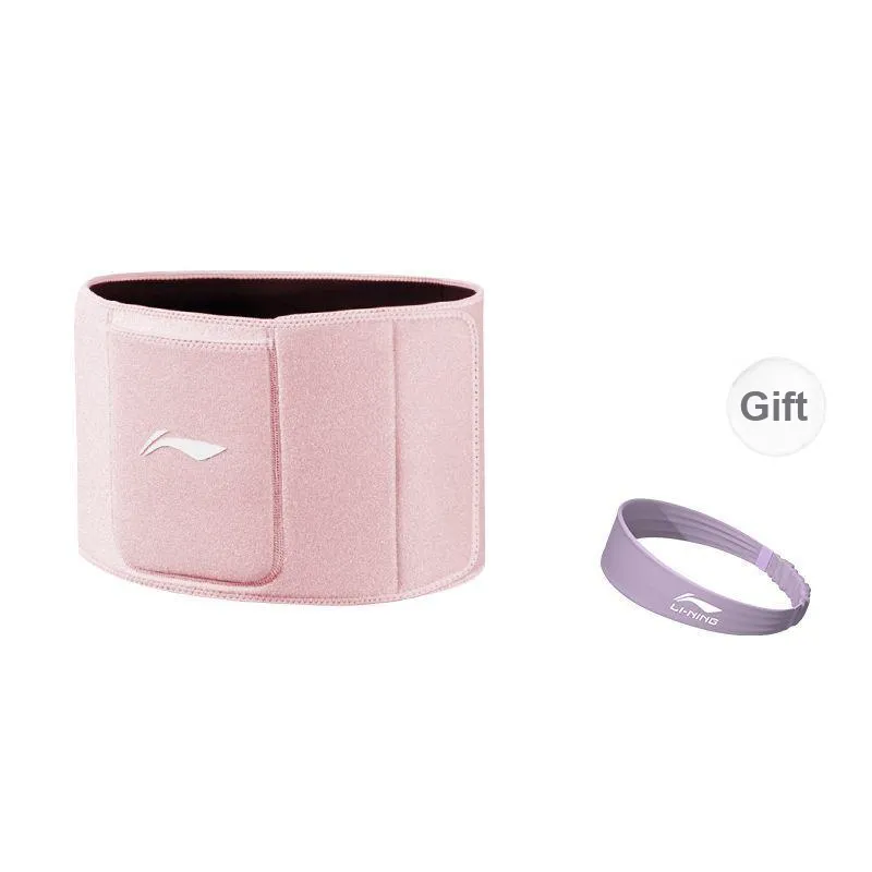 LiNing Back Support Braces Fitness Running Breathable Warm Protective Pressurized And Non Slip Polyester Nylon Unisex-10