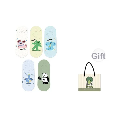 DJUNGLE No Show Носки Женские Сумка для покупок 5 пар