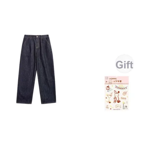 ZIHAN Джинсовый синий Женские джинсы