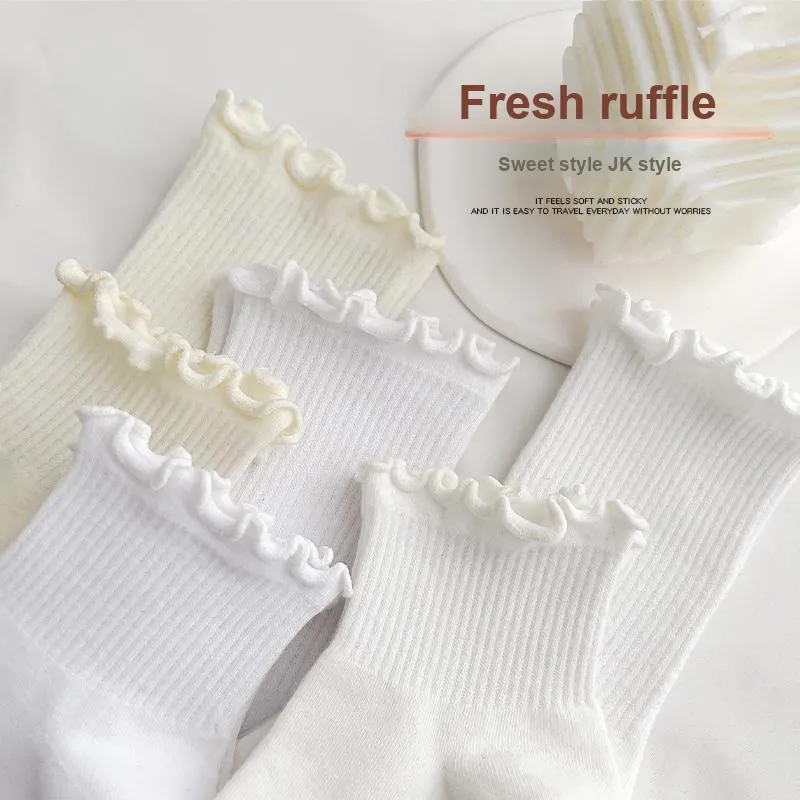 SOIE Mid Calf Socks Women's Shopping Bag Combo Set-49