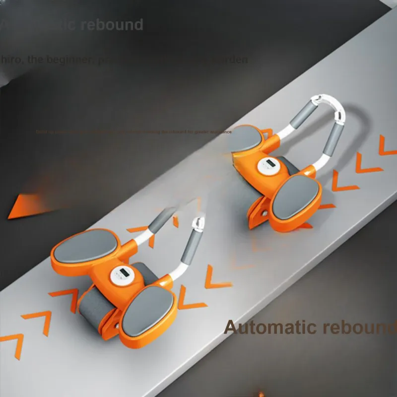 Pelplo Countable Abdominal Roller With Automatic Rebound For Crunches Extra Large Smart Display Unisex Multiple Colors-1
