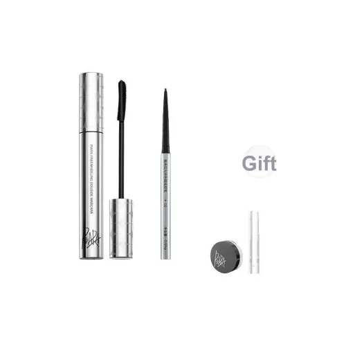 PIARA Двойная сторона Тушь для ресниц + Длинный стойкий Кисть для подводки глаз Гель карандаш Набор макияжа