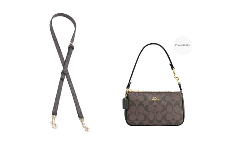 Lan Bao Fan Cow Leather Bag Strap Unisex Multicolor-12