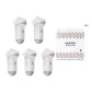 5 Pack (Frost White+Frost White+Frost White+Frost White+Frost White)