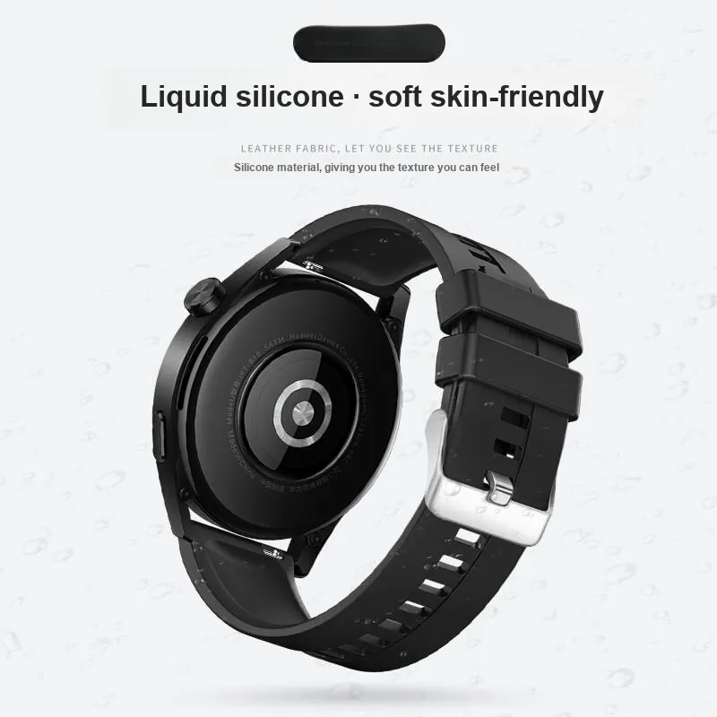 AMKE Huawei Compatibility Watch Band 210mm Silicone Material-1
