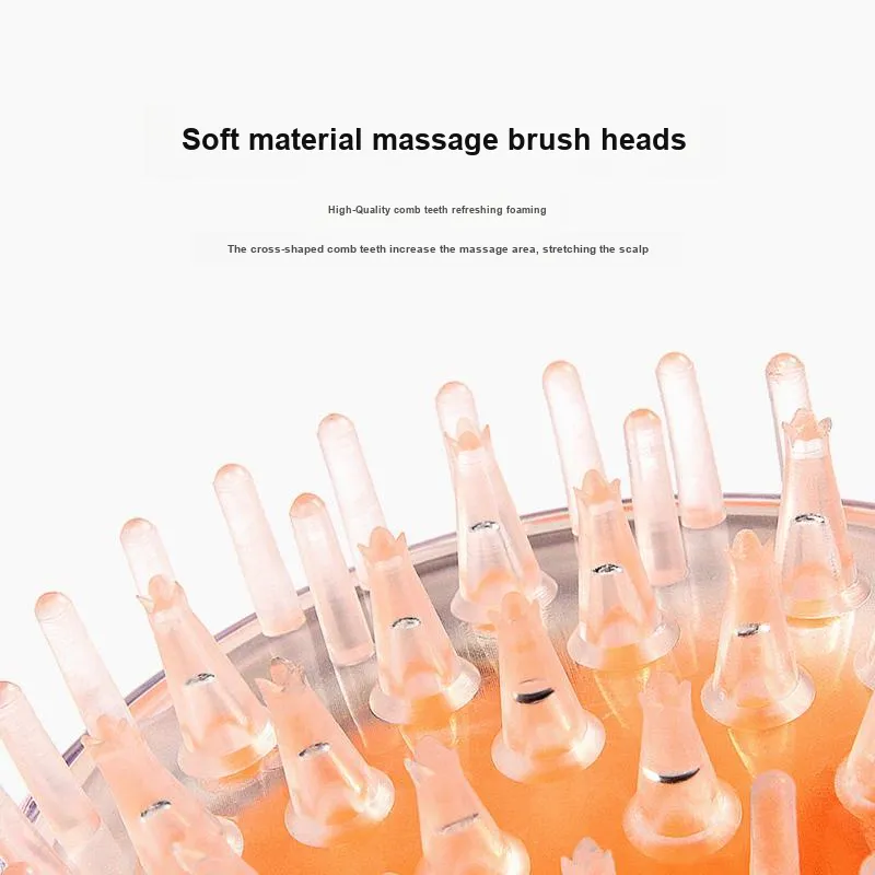 Kent Soft Vinyl Massage Shampoo Brush Soft-3