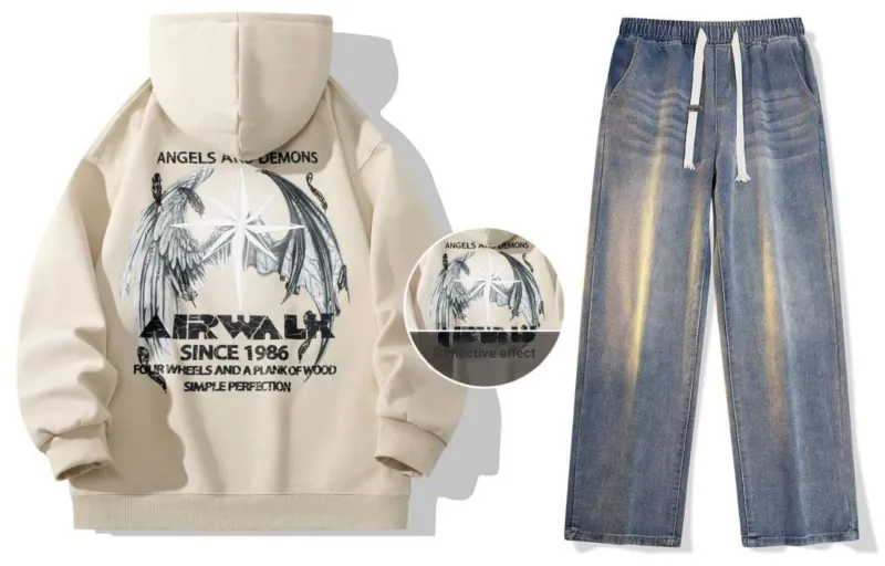 Airwalk Sweatshirt Sets Unisex-45