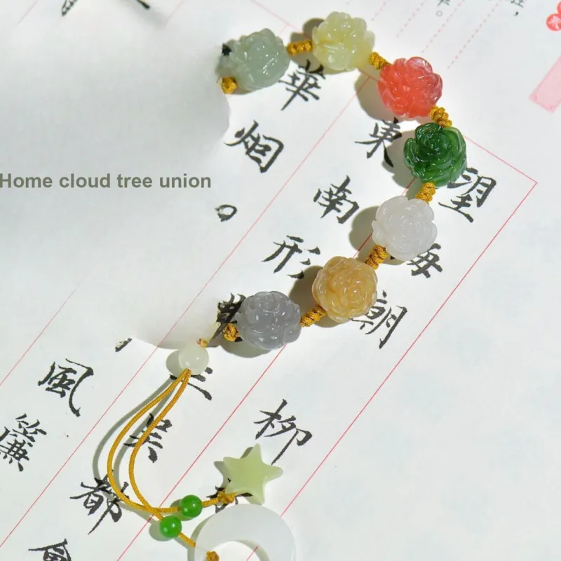 Jade Charm Yao Hetian Jade Bracelets White Jade/Pale Greenish White Jade Women's-6