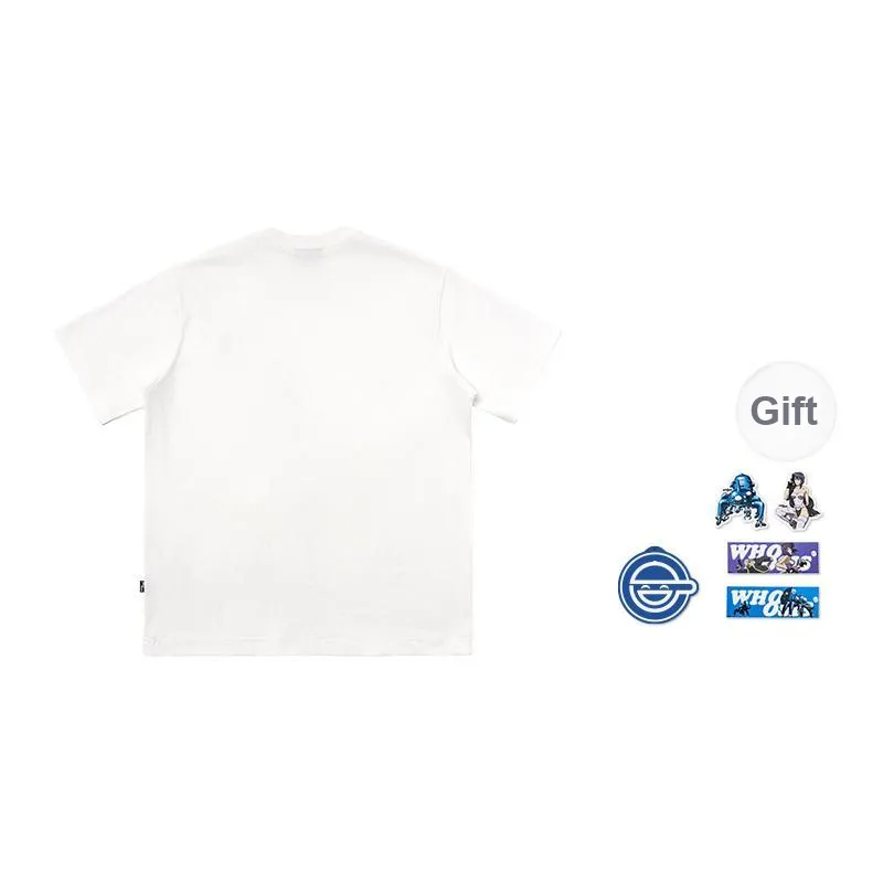 WHOOSIS X Ghost In The Shell, Collaboration T Shirts Unisex-4