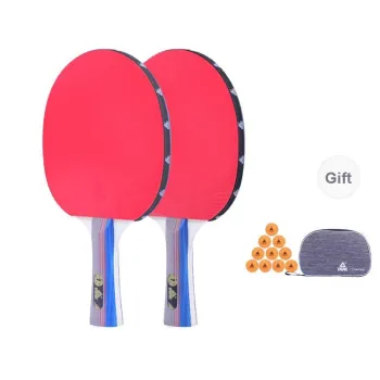 PEAK Ping Pong Paddles Unisex Yangmu Sponge EVC Red