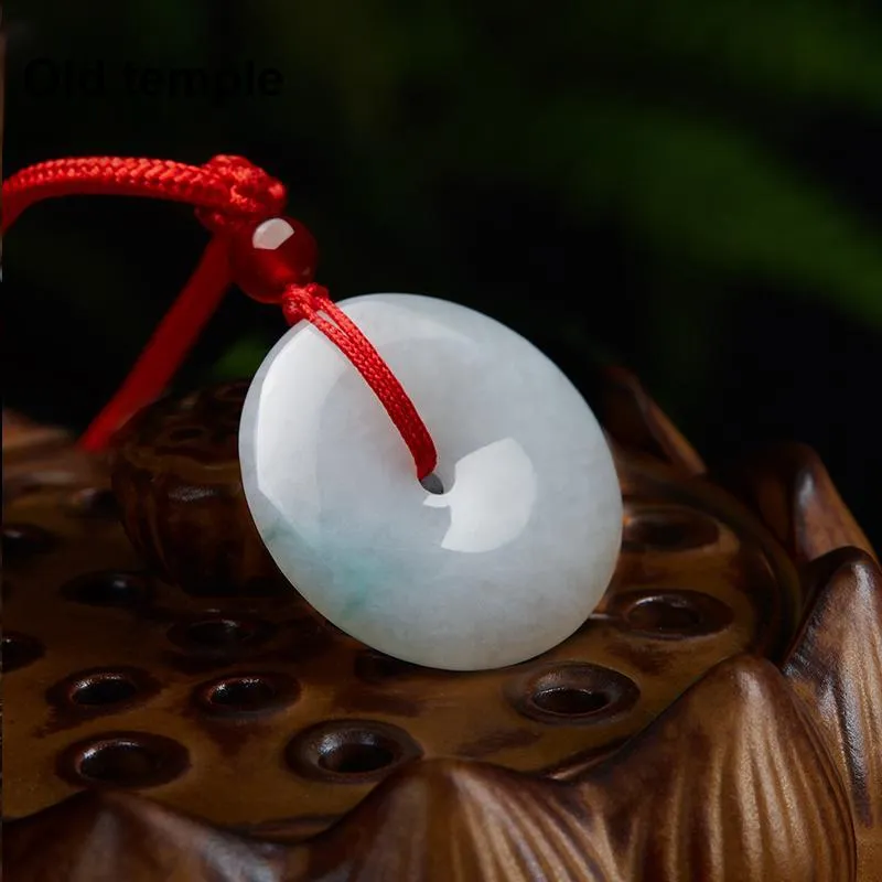LAOMIAO Glutinous Jade Jadeite Necklaces Unisex-2