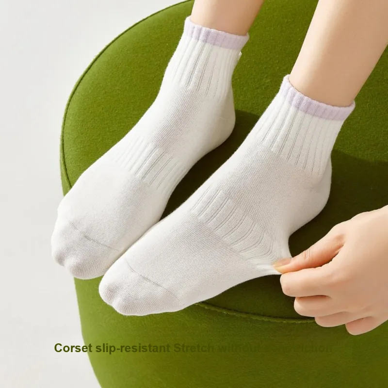Temooues Ankle Socks Women's Combo Set-2