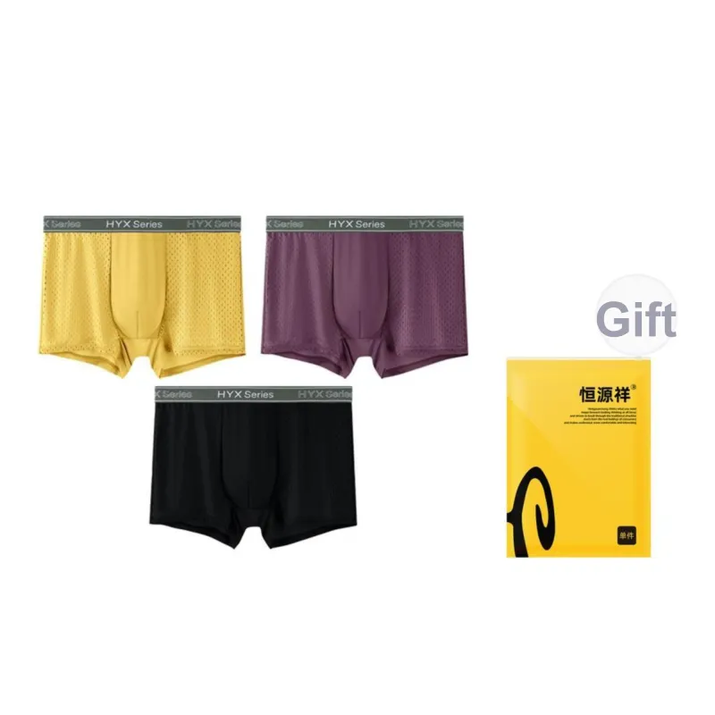 H YXIANG Underpants Men's 3 Pack-14