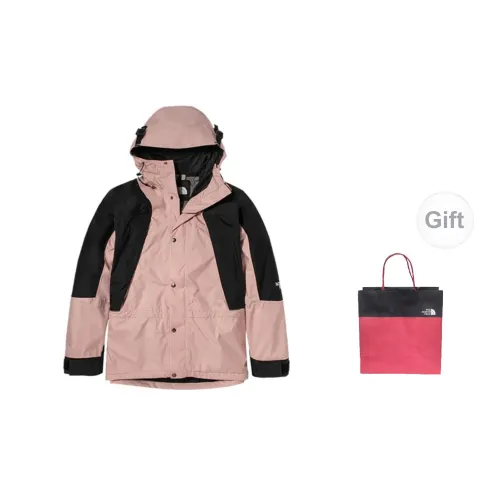 THE NORTH FACE Windbreaker Jackets Unisex Lotus Pink+Gift Bag