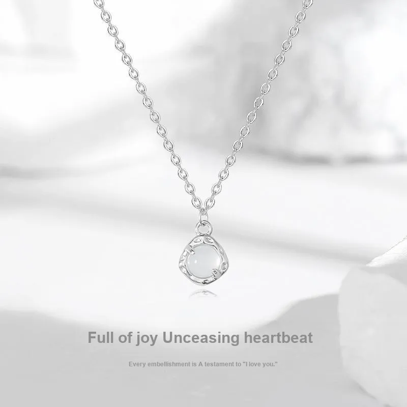JUICY GRAPE Chalcedony Jade Necklaces Women's-1