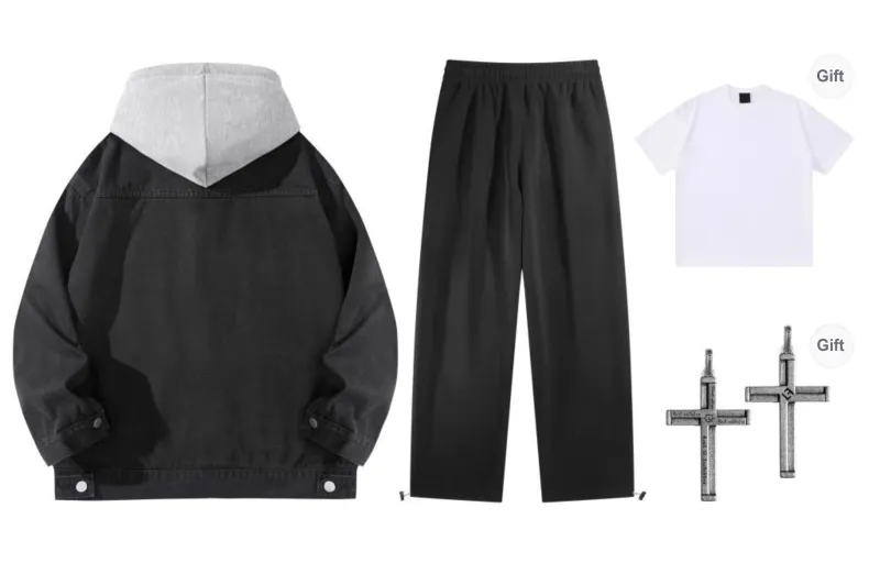 Lost N Forbidden X A.X.S.K Casual Sportswear Unisex-1