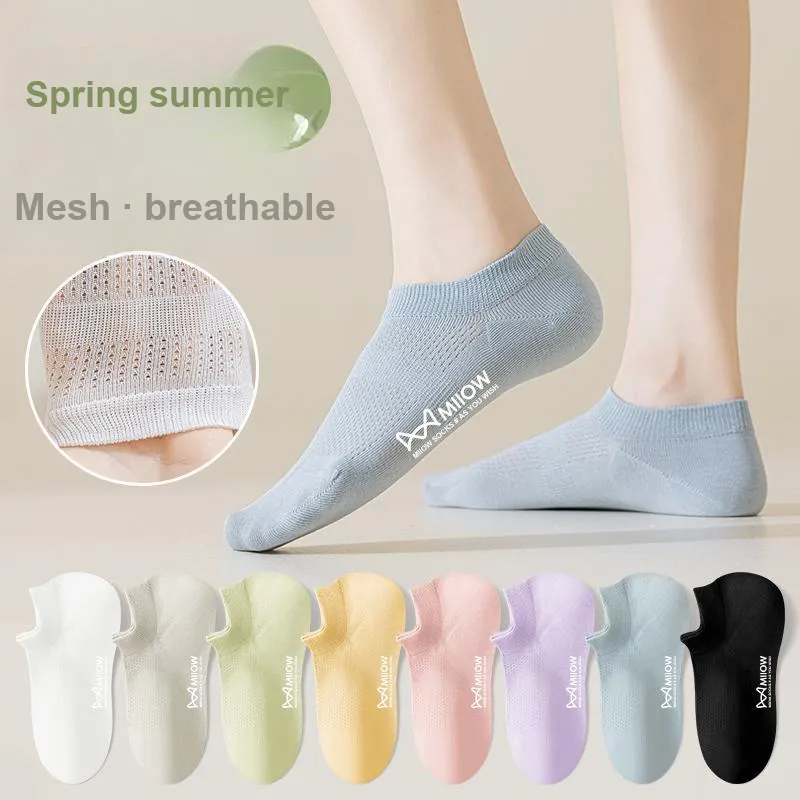 MIIOW Trend Party Series Ankle Socks Women's Shopping Bag 5 Pack-1