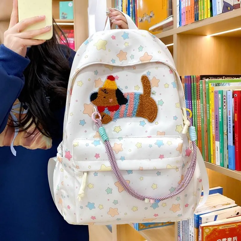 OUZIHUANG Nylon Backpack Women's Multicolor-1