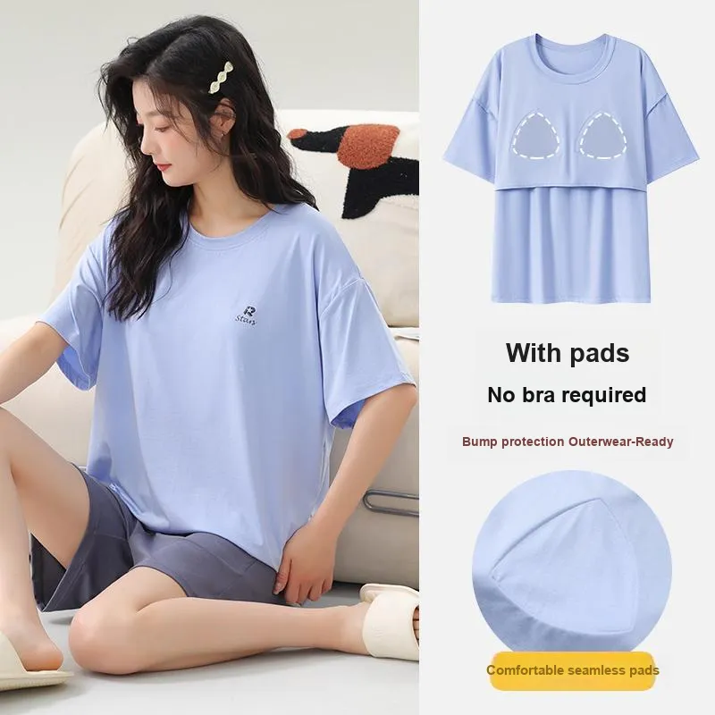 GOSO Pajama Set Women's Sky Blue-6