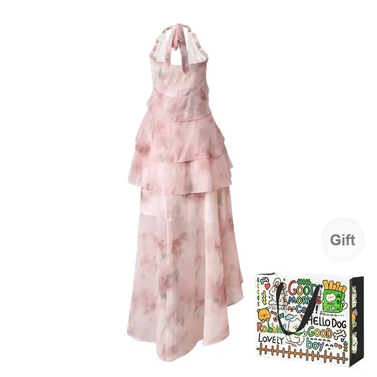 ZVJH Sleeveless Dresses Women's Oil Painting Fairy Shopping Bag-1