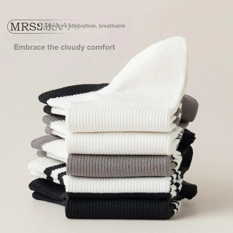 MIIOW Ankle Socks Men's Shopping Bag 5 Pack-2
