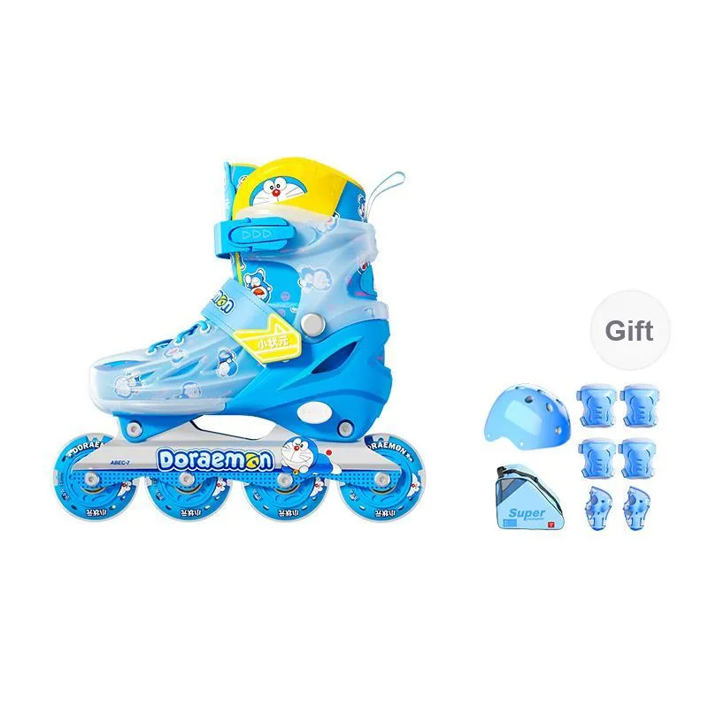 Papaison x Doraemon Adjustable Inline Skate Kids'-9