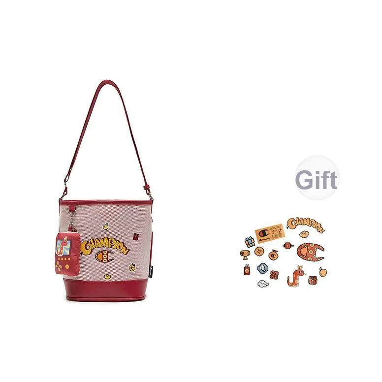 Champion Ткань Портативный Сумка через плечо Сумка на плечо Средняя Унисекс Молочно-белый Пепельно-красный Средне-синий Деним Темно-синий Синий