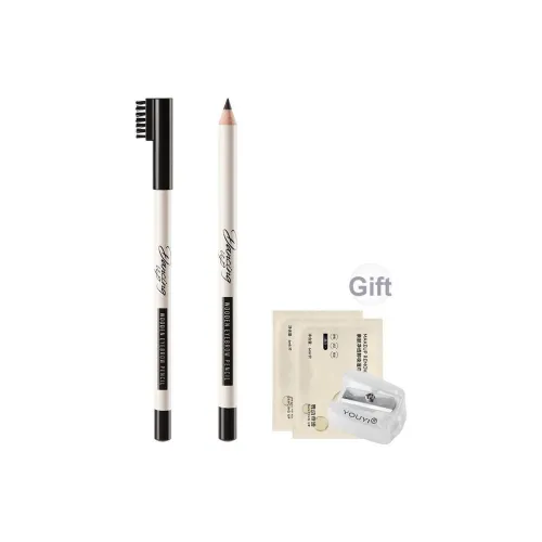 Dancing Miracle Dancing Miracle 3D-эффект Эскиз Деревянный Клуб Олівець для бровей 02 Коричневый Серый Черный