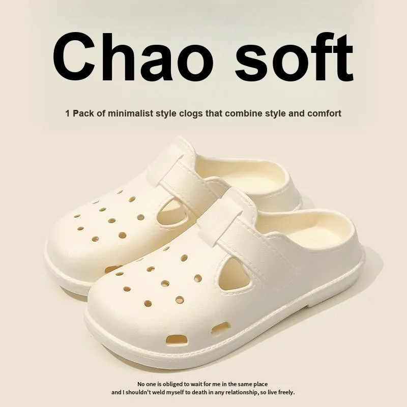 Foot Recreation Clogs Summer Home Practical Closed Toe Slippers/Indoor Slippers-1