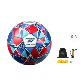 ProSelect x Transformers Size 5 Soccer PU Machine Stitched Soccer Ball Unisex Red Blue